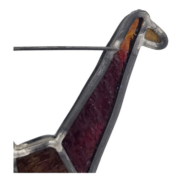 Handmade Stained Glass Suncatcher Tea Pot Kettle Watering Can Vintage - Picture 5 of 10